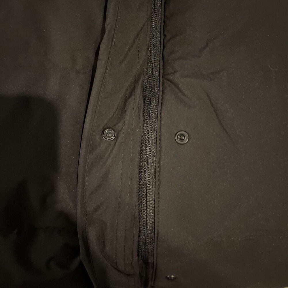 Mercer+Mettle Women's Puffy Parka Coat Puffer Winter Warm Black Medium - Picture 8 of 11